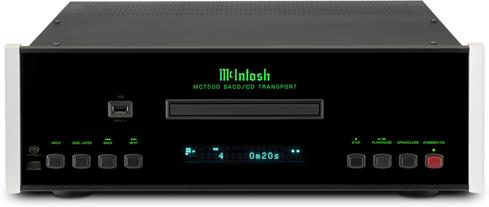 McIntosh MCT500 cd sacd transport angled front view