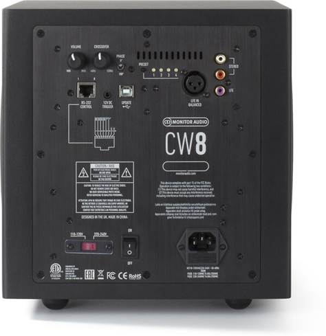 Monitor Audio CW8 compact powered subwoofer