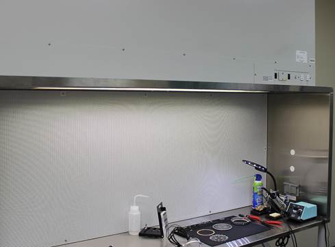 Clean room in MrSpeakers headquarters