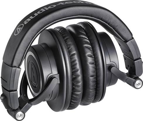 Audio-Technica ATH-M50XBT folded up