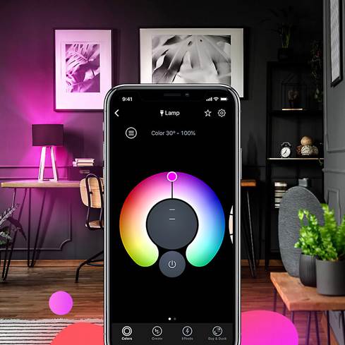 LIFX app color options