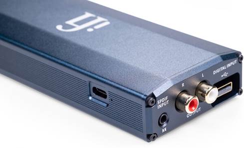 The back panel of the micro iDSD Signature
