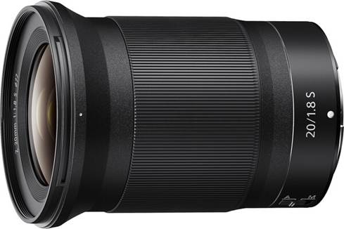Nikon NIKKOR Z 20mm f/1.8 S lens