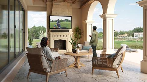 Furrion Aurora FDUP43CBS 43" Partial Sun 4K LED Outdoor TV
