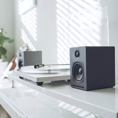 Audioengine A1-MR Powered Speakers and Streaming Music Player