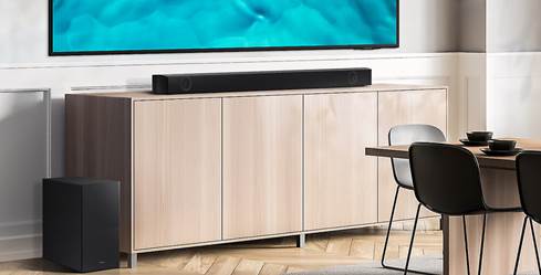 Samsung HW-B550 powered 2.1-channel sound bar and sub system