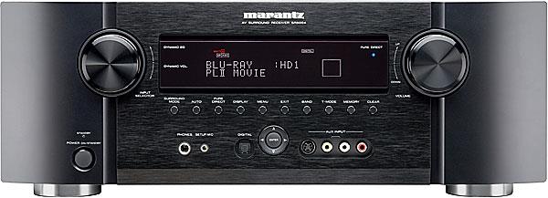 Receiver front view