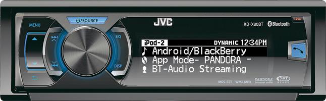 JVC Arsenal KD-X80BT digital media receiver