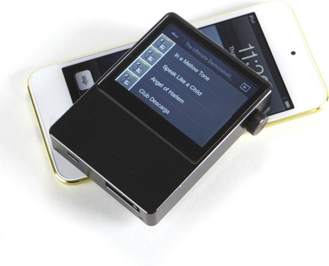 The AK100 is smaller than an iPhone