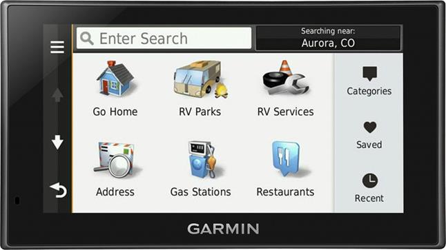 Garmin RV 660LMT portable RV navigator