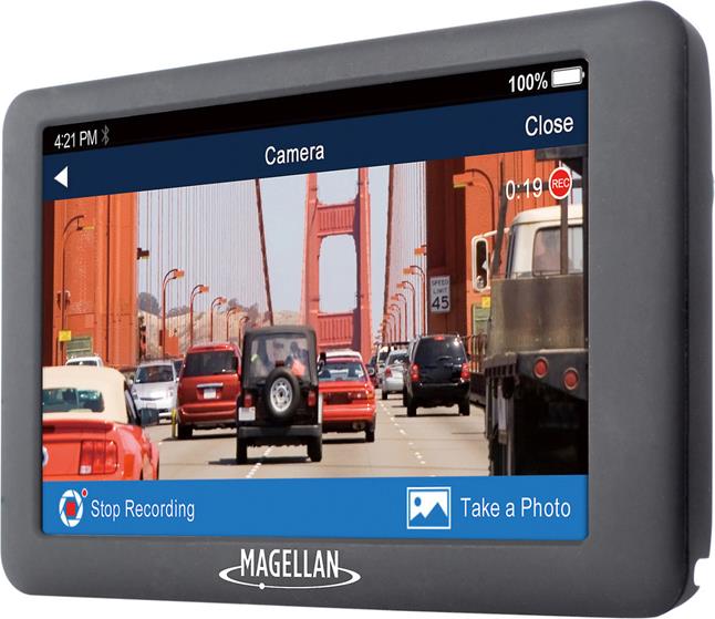 Magellan RoadMate 6630T-LM portable navigator with dash cam