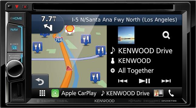 Kenwood DNX573S navigation receiver