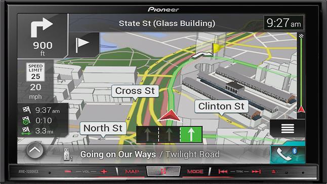 Pioneer AVIC-7201NEX navigation receiver