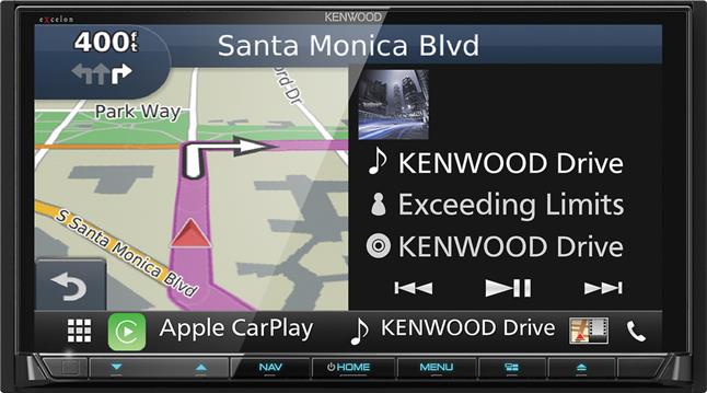 Kenwood Excelon DNX994S navigation receiver