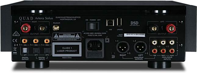 Quad Artera Solus back panel