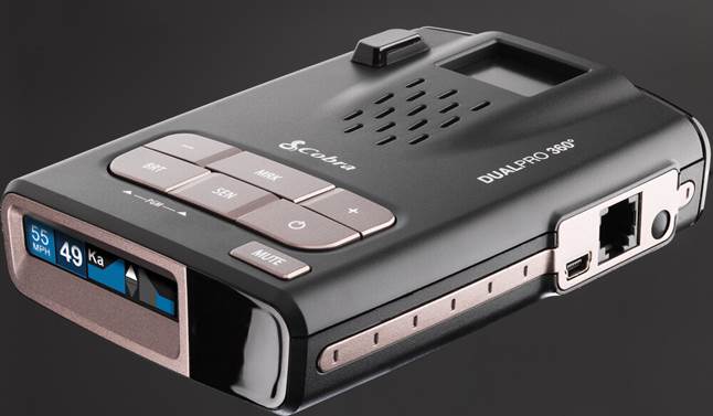 Cobra DualPro 360° radar detector