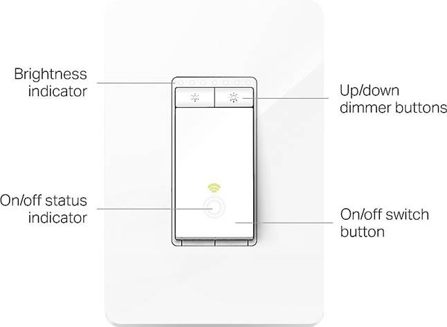 TP-Link HS220 Wi-Fi connected light switch and dimmer