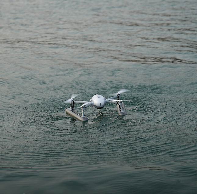 Waterproof configuration of the PowerVision PowerEgg X Wizard