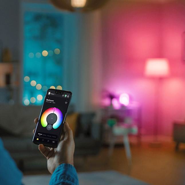 LIFX app color options