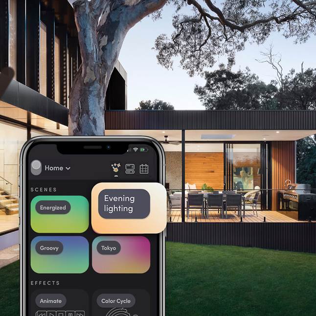 LIFX app color options