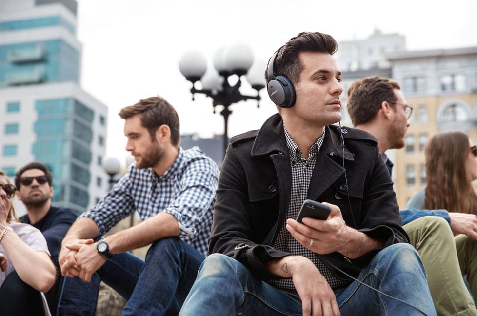 Bose noise-canceling headphones