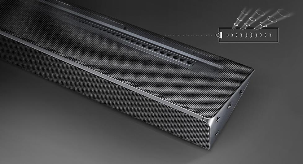 Tube-shaped sound port with hole array creates highly directional acoustic beams