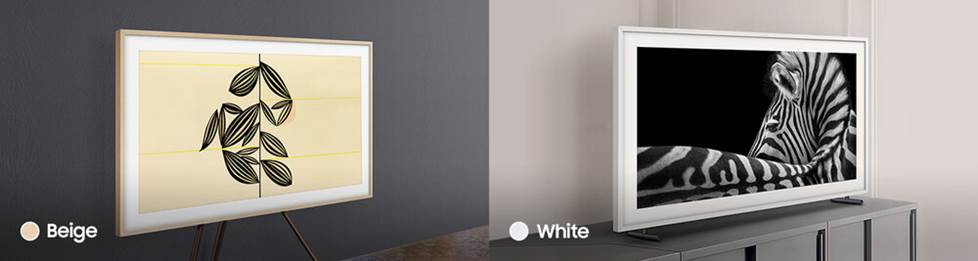 Customizable bezel for Samsung The Frame TV