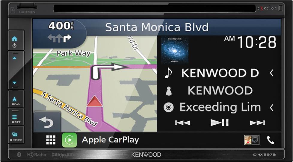 Kenwood Excelon DNX697S navigation receiver