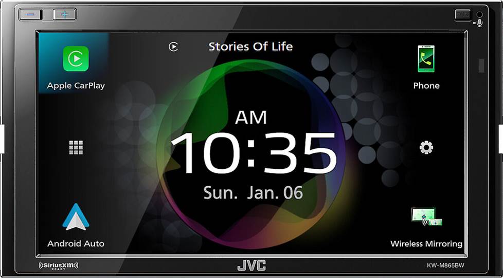 JVC KW-M865BW Digital Multimedia Receiver