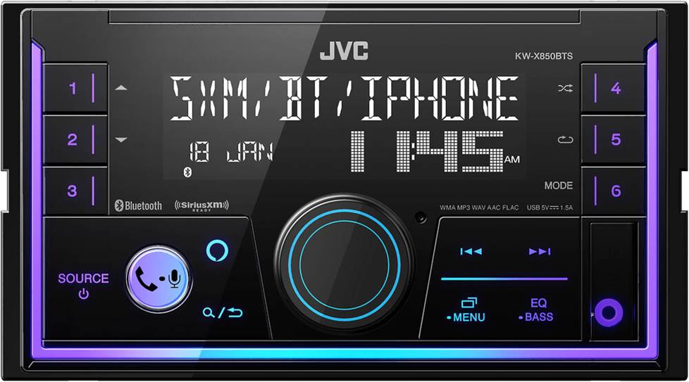 JVC KW-X850BTS digital media receiver