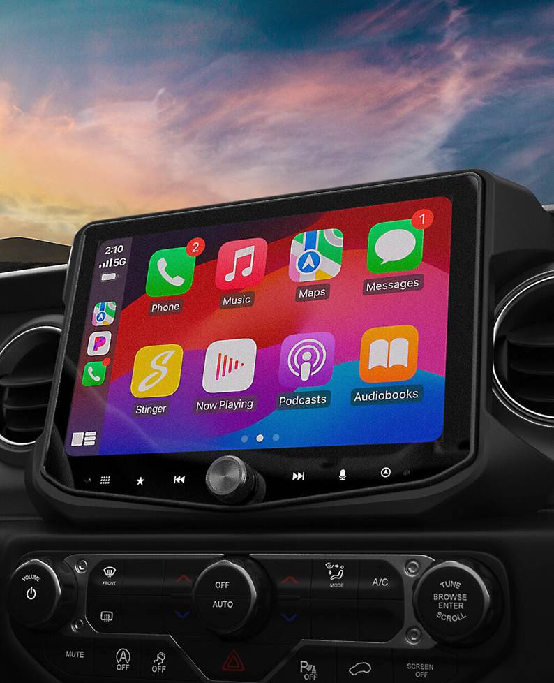 Stinger RB10JK11X Jeep Package with optional navigation