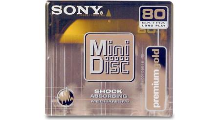 Sony 80-minute Blank MiniDiscs