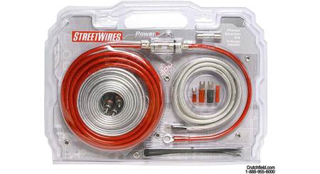 StreetWires 8-gauge Amp Wiring Kit with Patch Cable