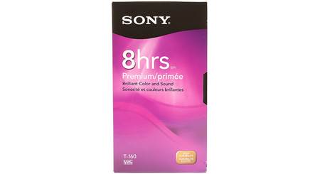 Sony Premium-Grade Blank VHS Video Tape