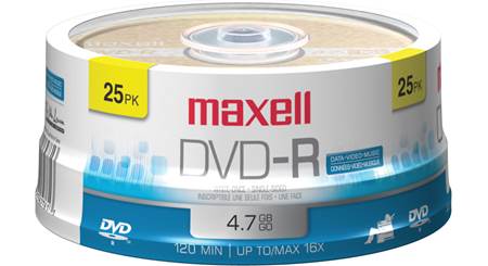Maxell Recordable DVD-R Disc