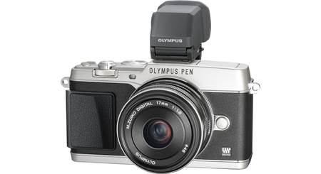 Olympus PEN E-P5 17mm Lens and Viewfinder Bundle