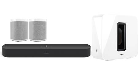 Sonos Beam 5.1 Home Theater System with Sonos One SL Speakers
