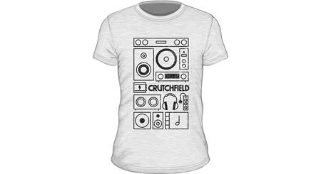 White Crutchfield A/V Stack Shirt