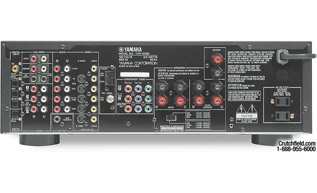 Yamaha HTR-5550 A/V receiver with Dolby Digital, DTS, and Dolby Pro