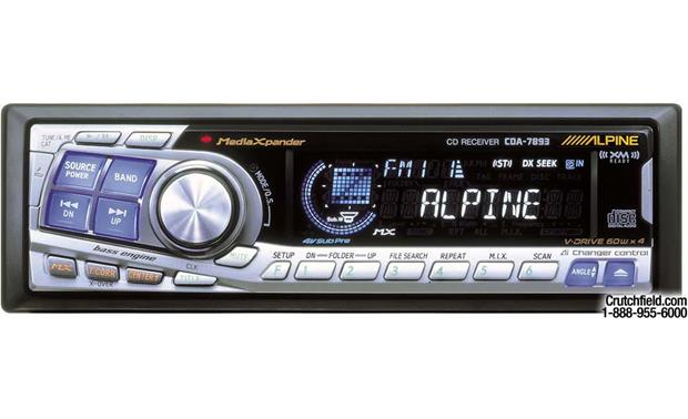 Alpine CDA-7893 CD Receiver with Ai-NET CD Changer Controls - Hands-on
