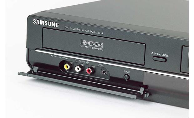 Samsung DVD-VR330 DVD recorder + HiFi VCR at Crutchfield.com
