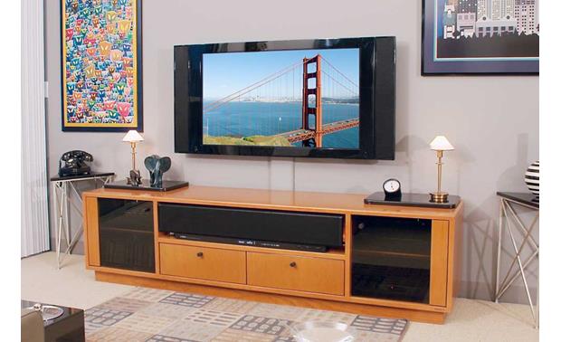 Wiring Solution (12" non-textured) Wiring channel for wall-mounted flat