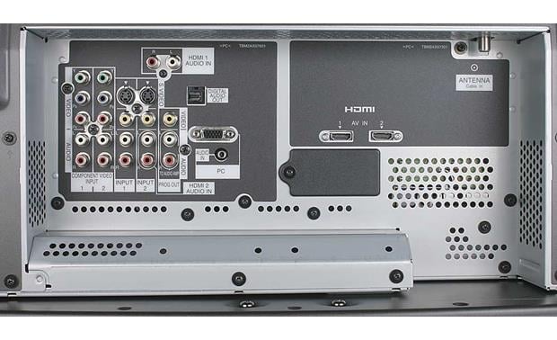 Panasonic TH-42PZ700U Back