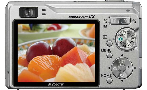 Sony Cyber-shot DSC-W80 (Silver) 7.2-megapixel digital camera at