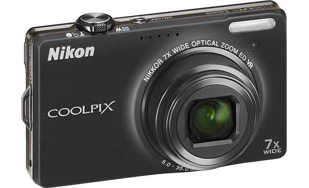 Nikon Coolpix S6000 (black) 14-megapixel Digital Camera With 7x Optical 