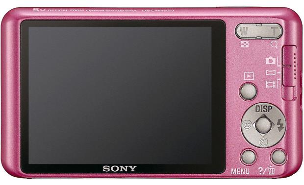 Sony Cyber-shot® DSC-W570 (Pink) 16.1-megapixel Digital Camera With 5X ...