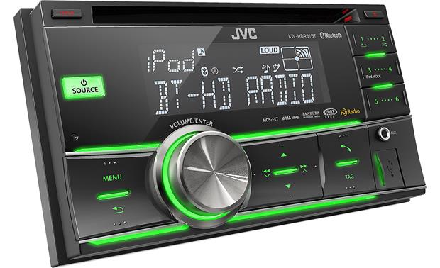 JVC KW-HDR81BT CD receiver at Crutchfield.com