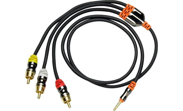 Scosche A/V Adapter Cable (3 feet) Audio/video miniplug to male RCA