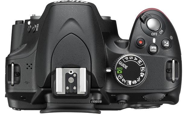 Nikon D3200 Kit (Black) 24-megapixel DSLR w/18-55mm DX VR lens at ...