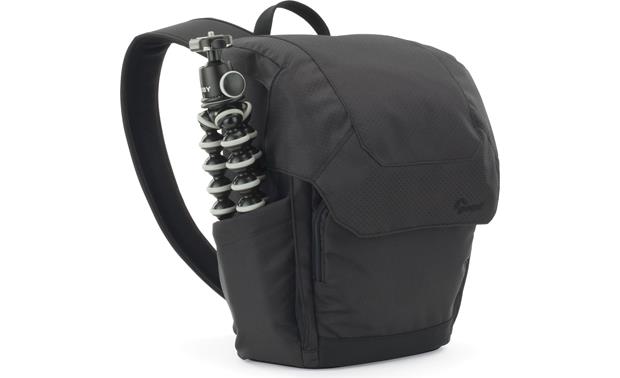 Lowepro Urban Photo Sling 250 shown fully loaded with tripod attached (all cameras and accessories not included)